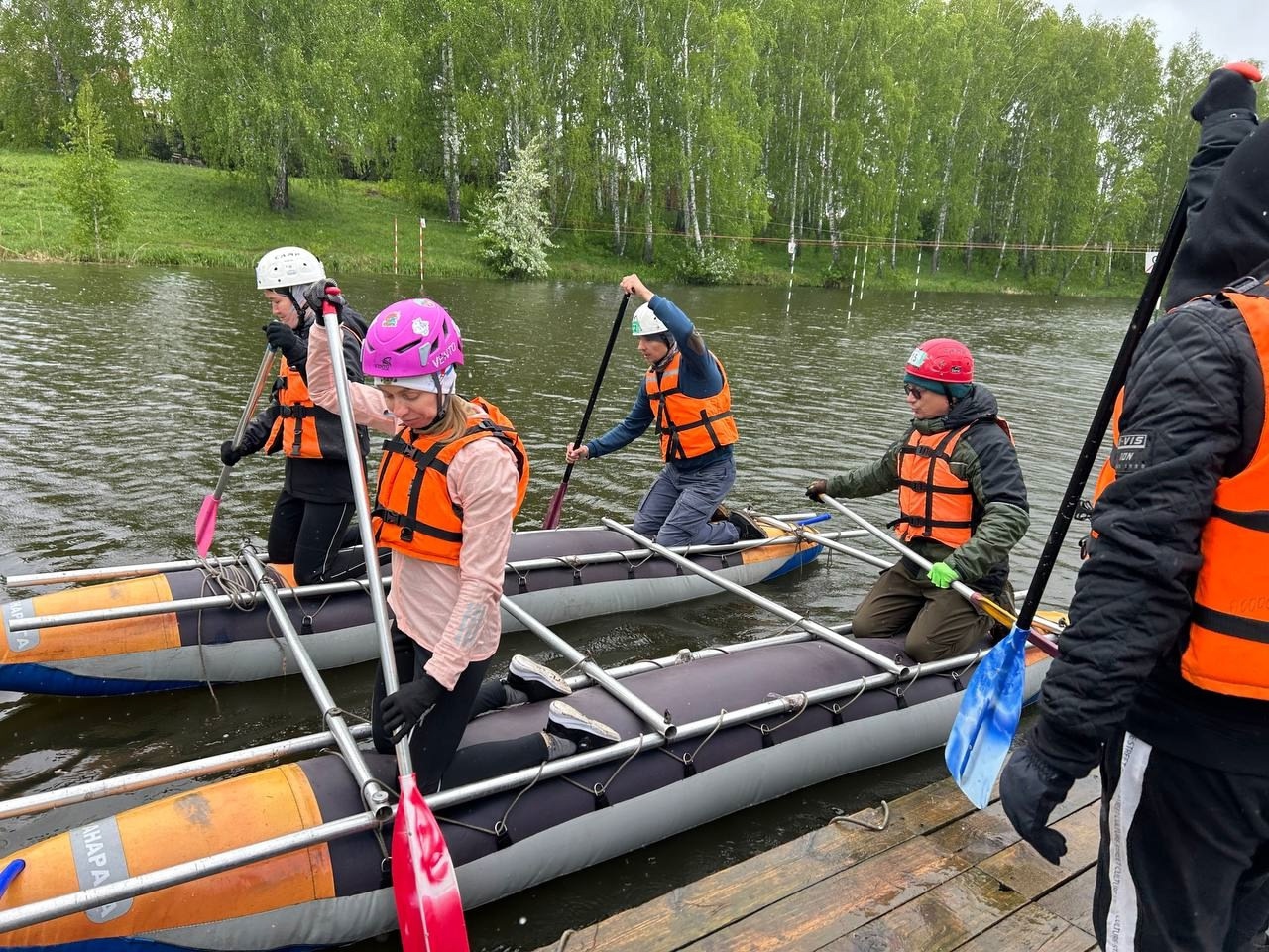 Тренеры Дворца стали чемпионами по спортивному туризму на водной дистанции! Тренеры Дворца стали чемпионами по спортивному туризму на водной дистанции!