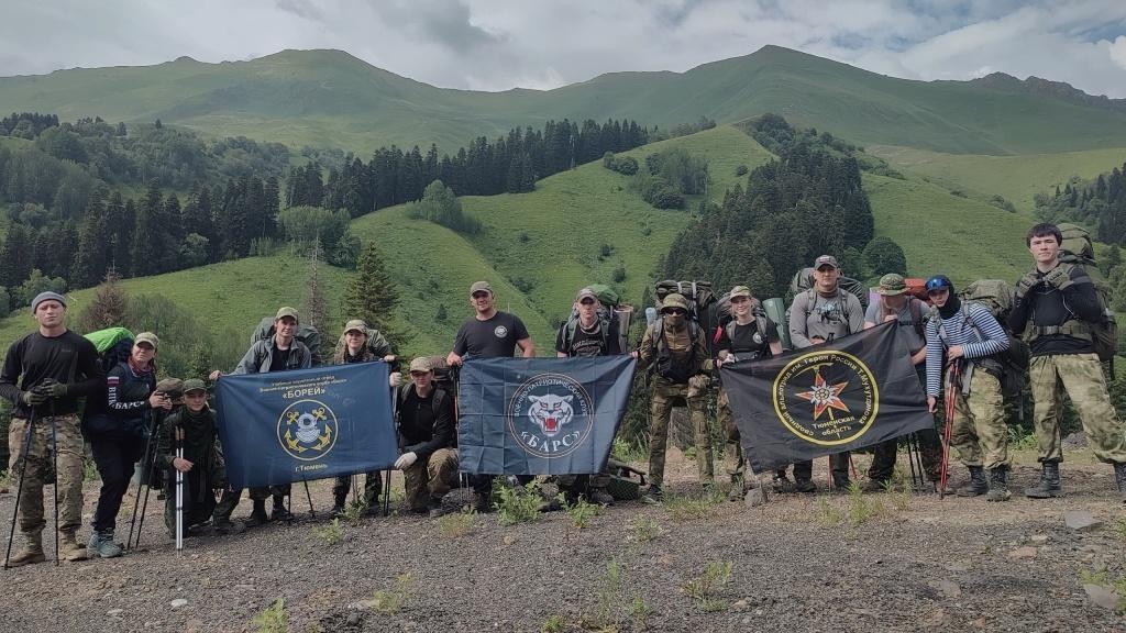 Оборонно-спортивный экспедиционный центр «Барс» продолжает Кавказские приключения