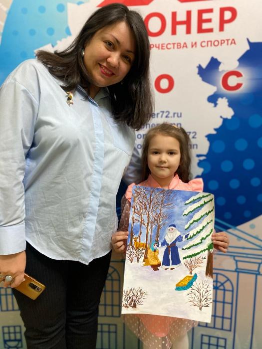 Юная воспитанница «Пионера» стала победительницей на Всероссийском конкурсе рисунков