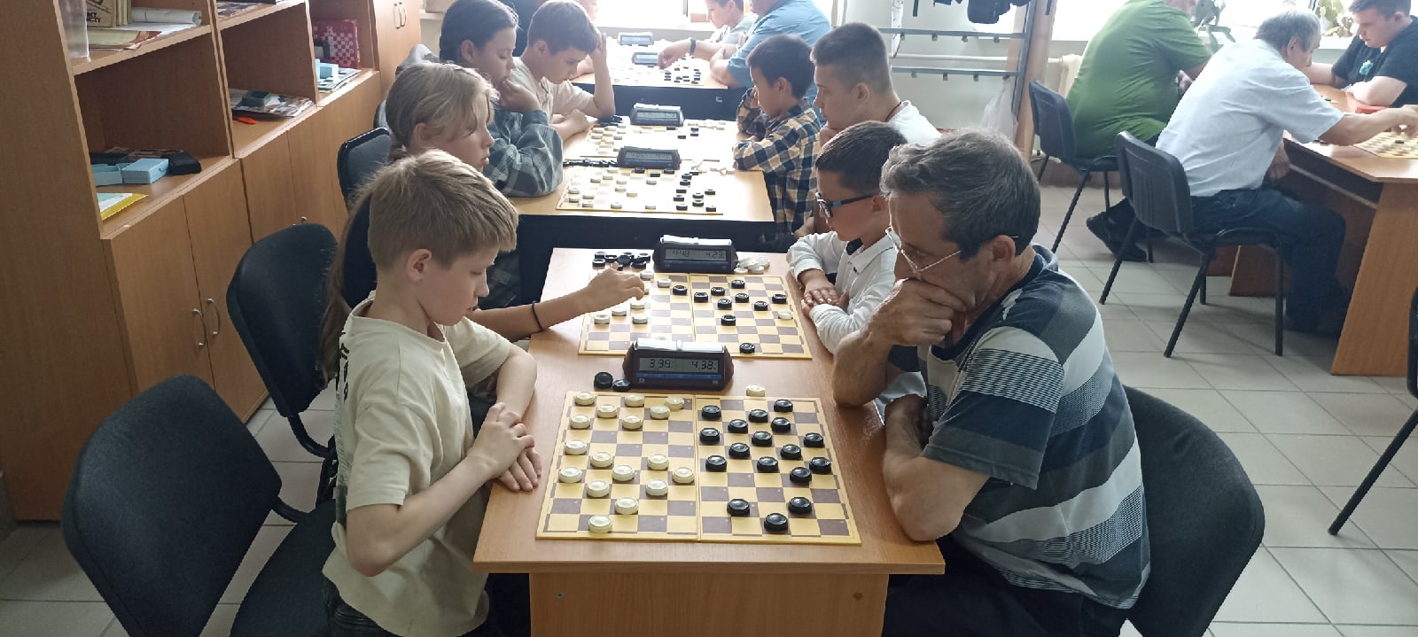  Стали известны итоги Чемпионата области по стоклеточным шашкам!