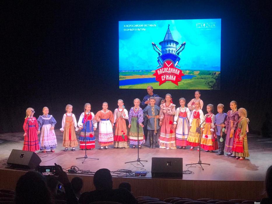 Студия народного пения «Родничок» стали лауреатами казачьей песни в Тобольске