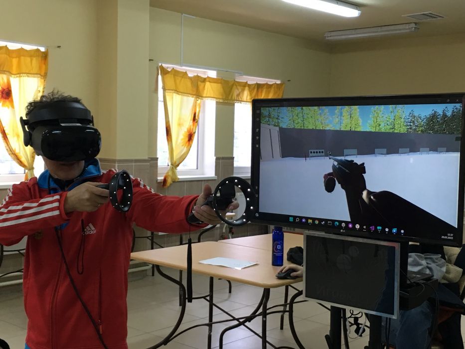 Спортсмены области провели тест-драйв VR-тренажера, созданного кванторианцами
